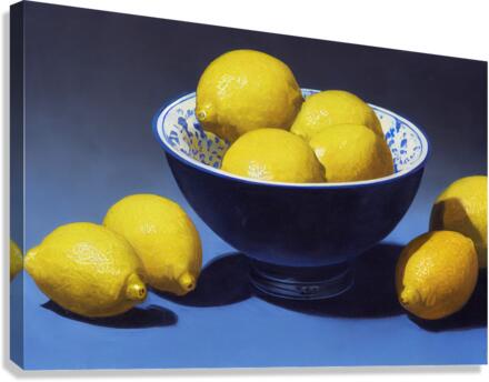Lemons Canvas Print