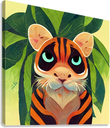 Jungle Tiger Canvas Print