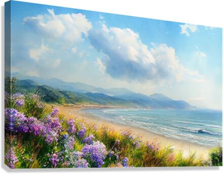 The Coast Canvas Print