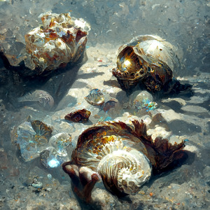 Seashells on the Ocean Floor 1