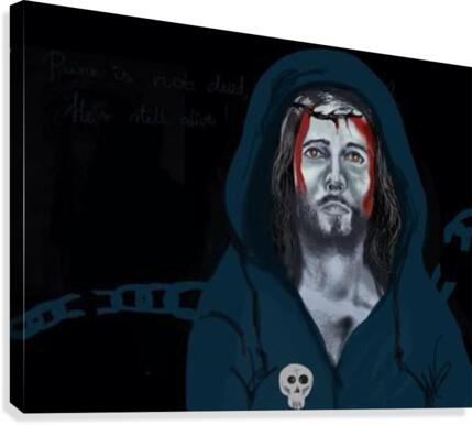 punk snotdead 3 Canvas Print