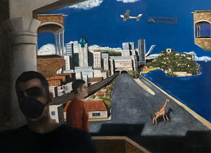 Double Self-portrait a la COVID-19 - Double autoportrait a la COVID-19