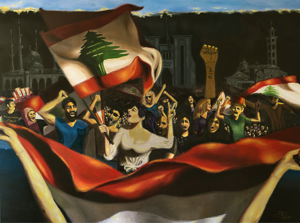 Awakening Leading The People - L Eveil guidant le peuple Print