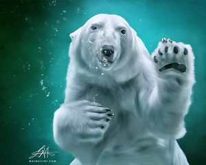 Digital Polar Bear 1