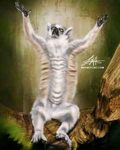 Digital Night Monkey