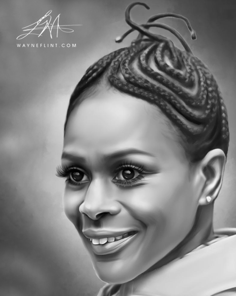 Cicely Tyson by WAYNEFLINT