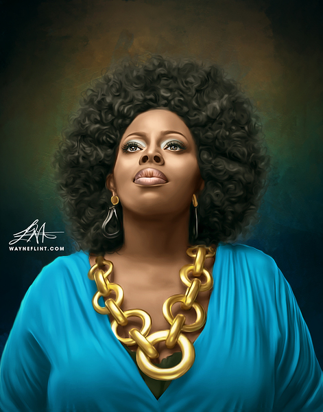 Angie Stone Print