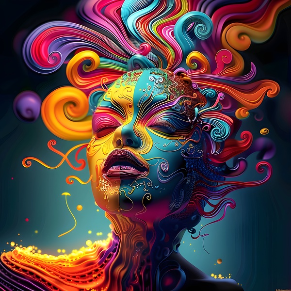 Transcendent Mosaic The Serene Beacon Print
