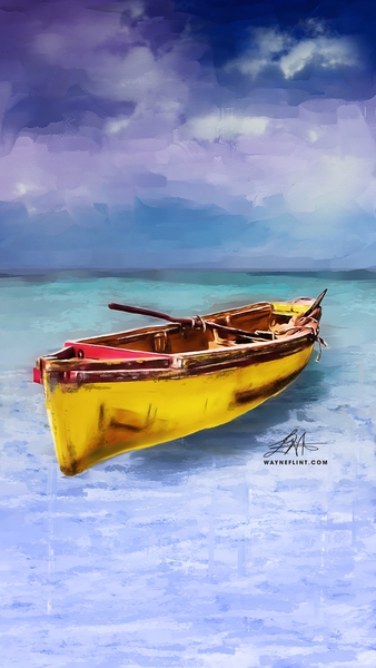 Digital Canoe by WAYNEFLINT
