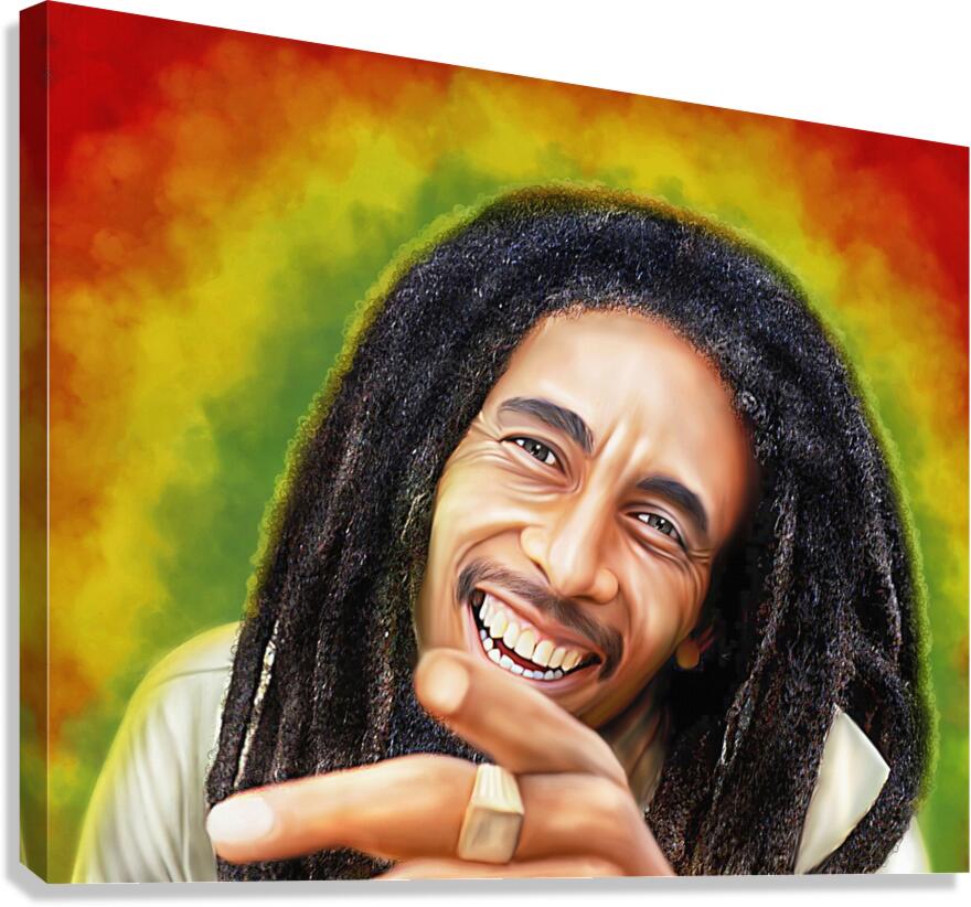 Bobby Marley Canvas Print