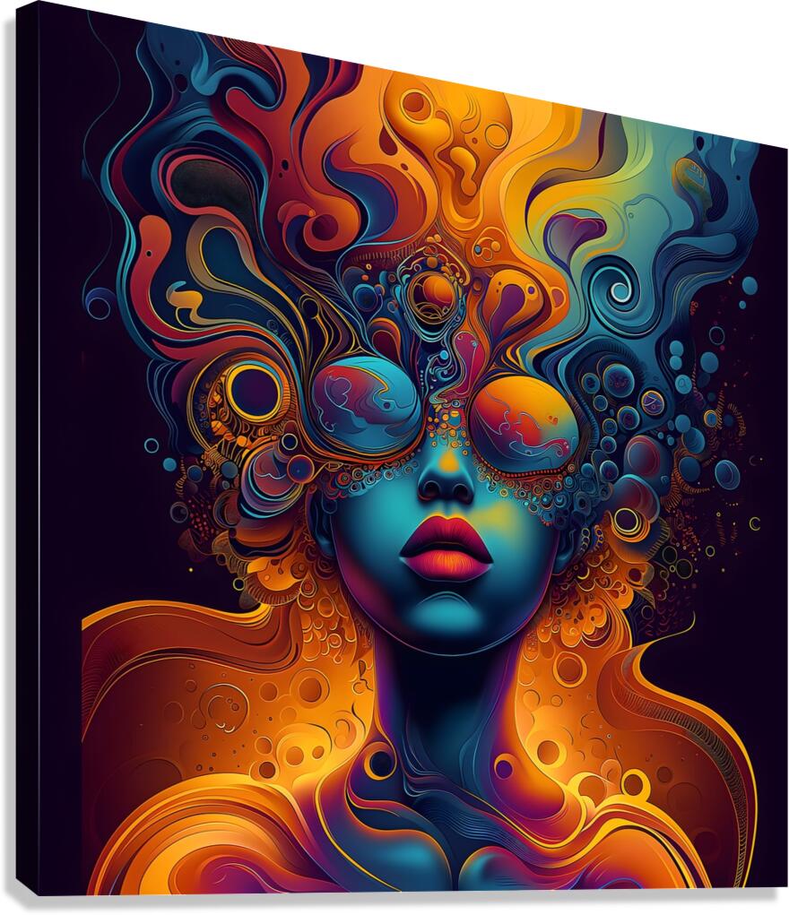 11 65f6abe896574 blackdigitSharp 6x Canvas Print