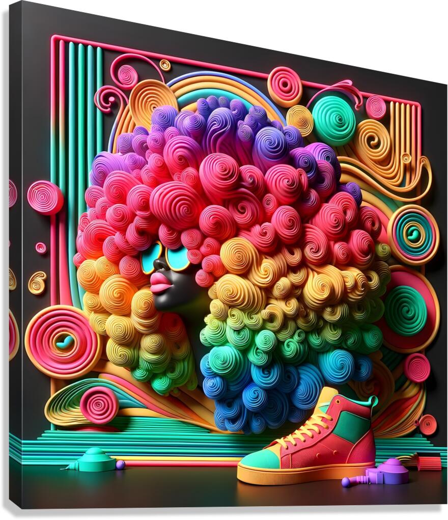 1 660e2e38cd0ad dall e 20  DGB LOL Sharp 6x Canvas Print