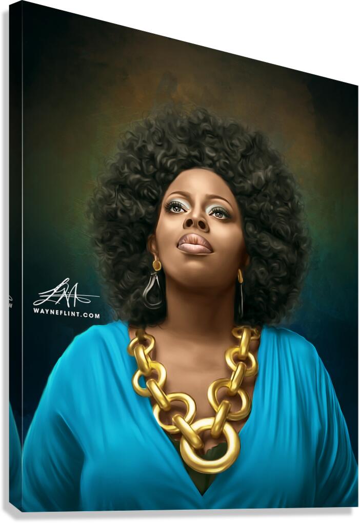 Angie Stone Canvas Print