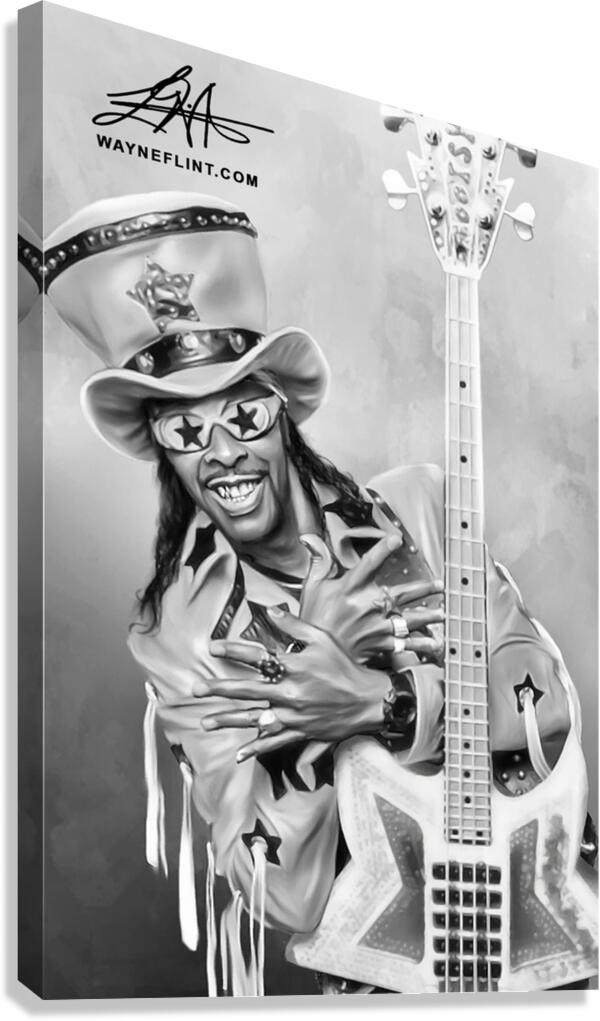 Bootsy Collins Canvas Print