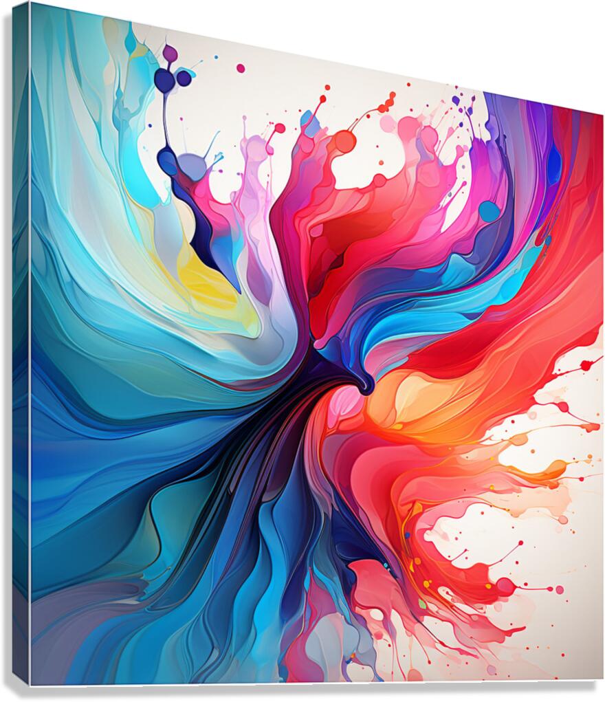 blackdigitalart abstract digital abstract christm Canvas Print