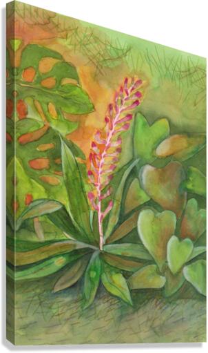 Foresta Tropicale Canvas Print