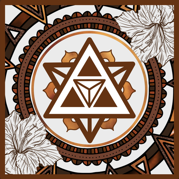 Earth Star Chakra Mandala by Lily Bennu