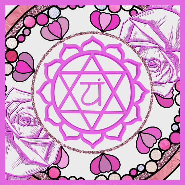 Heart Chakra Mandala Print