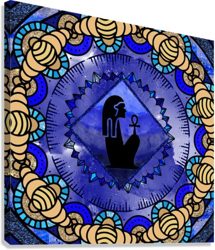 Ausir Mandala Canvas Print