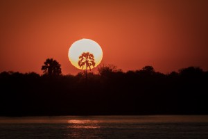 Sunset of Zimbabwe