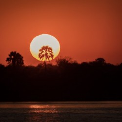 Sunset of Zimbabwe