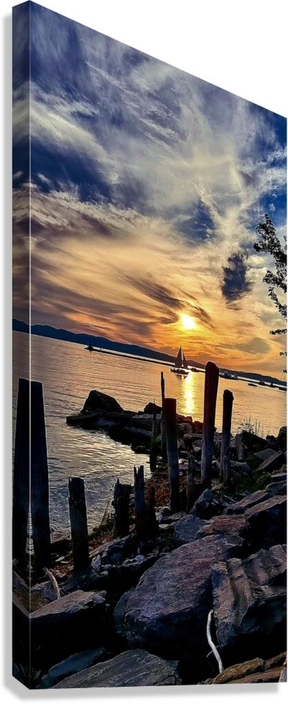 Champlain Dock Canvas Print