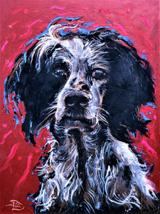 45. Lowell Devin Best in Show Dog Show Art : Sammy Chopstix