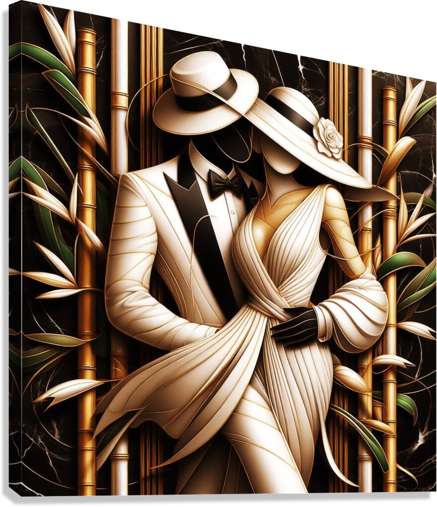 CAUGHT UP Canvas Print