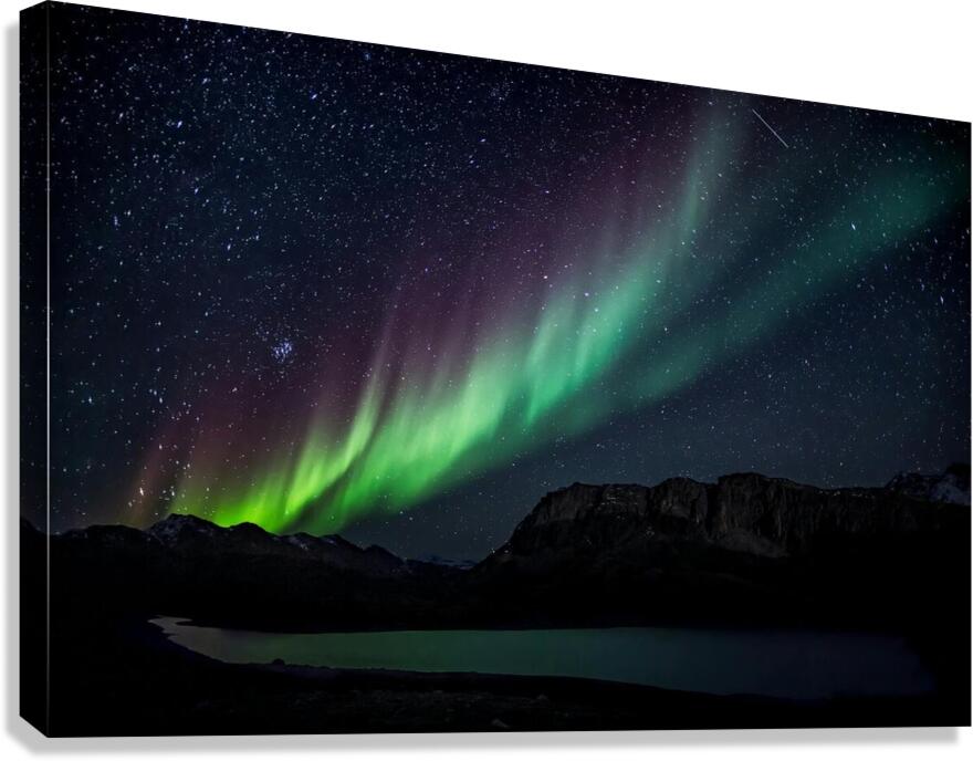 Landscape Greeland Canvas Print