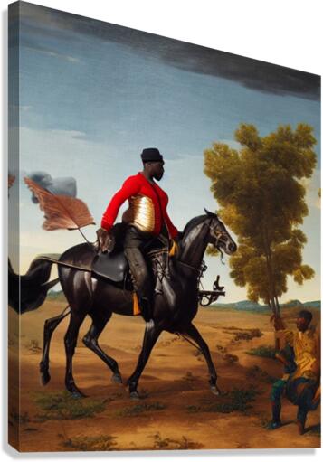 Black Stal Canvas Print