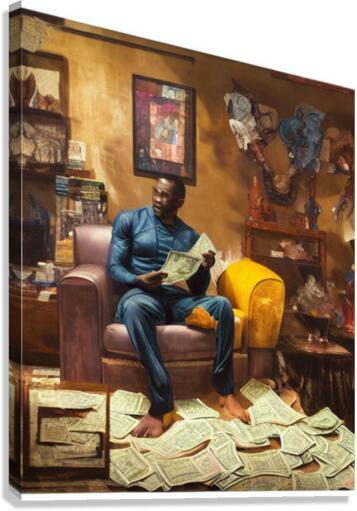 Bills with Bill Canvas Print