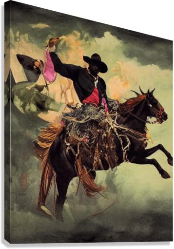 Bandit Canvas Print