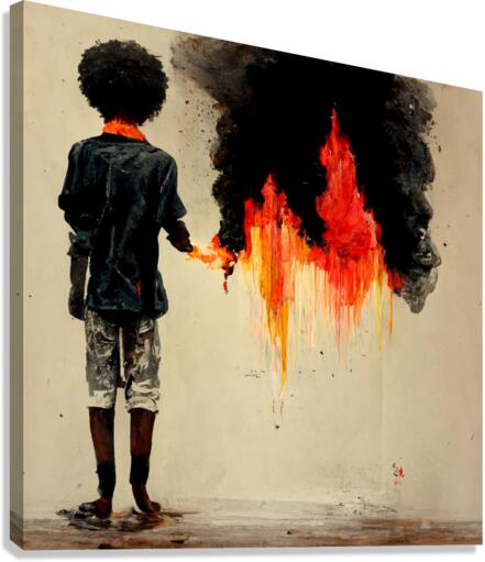 Everything I Touch.. Canvas Print