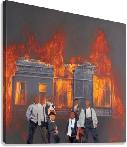 Meltdown Canvas Print