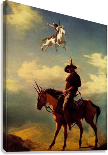 UniCowboy  Canvas Print