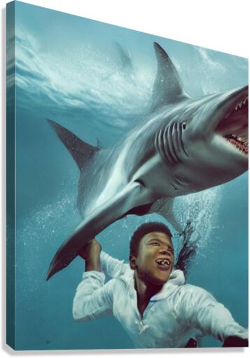Deep End Canvas Print
