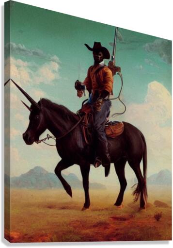 Out West Canvas Print