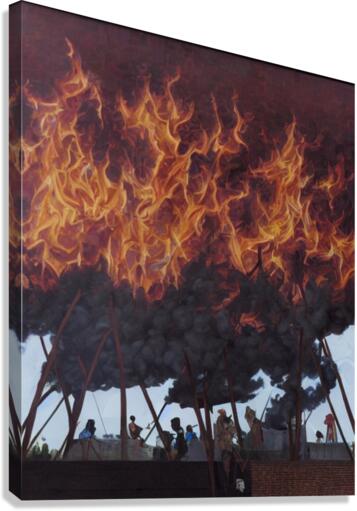 To Ash Canvas Print
