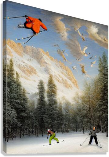 Ski Szn Canvas Print