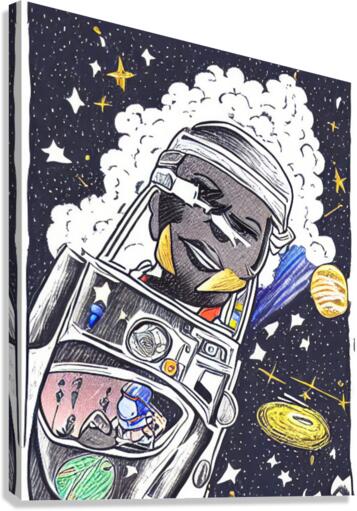 Cosmic Cain Canvas Print