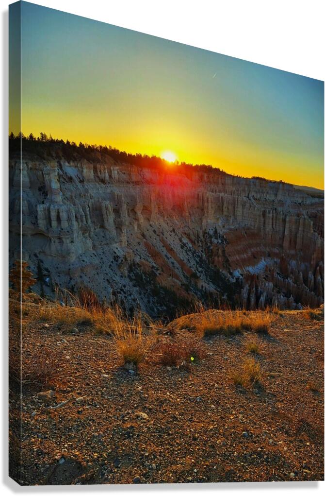 Sun Shadow Canvas Print