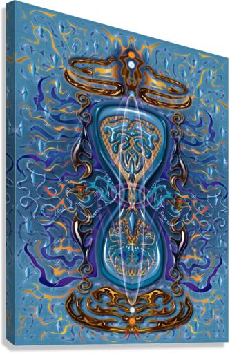 Clocking Vibrations Canvas Print