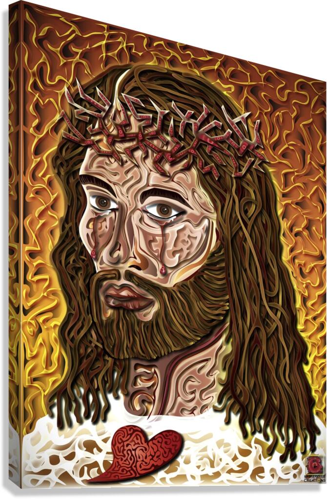 Vanjesus Canvas Print