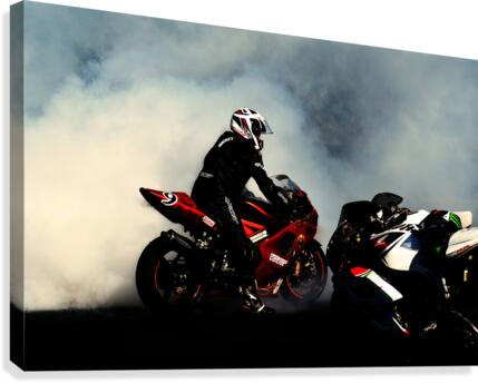 Holy smoke Canvas Print