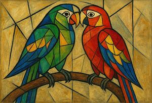 Two Parotts