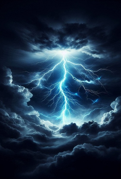 lightning Print
