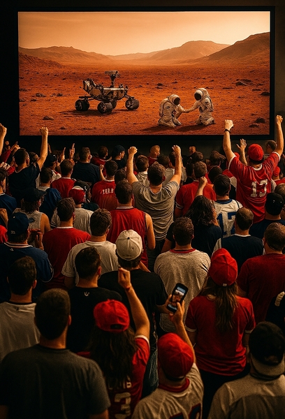 Mars Landing Print