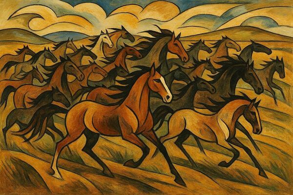 Wild Horses Print