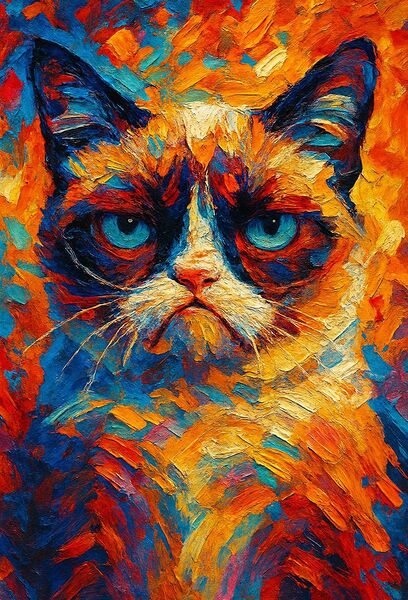 Grumpy Cat Print