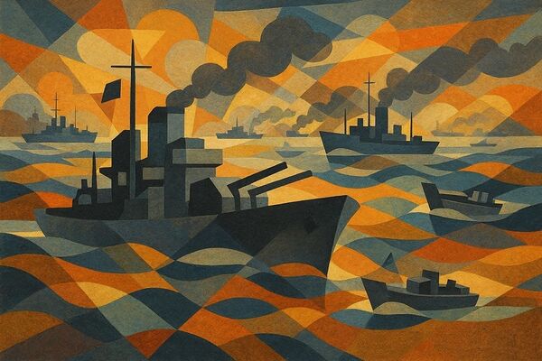 Normandy Invasion Print